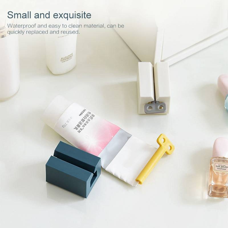 Bathroom Toothpaste Tube Squeezer Rolling Squeezer Toothpaste Dispenser Tooth Paste Holder Bathroom Decoration Accessories Sets