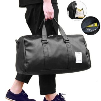 Travel Bag Carry on Luggage Duffel Bags Large PU Leather Tote Belt Weekend Crossbody Bag Overnight Solid sac de voyage XA88WC