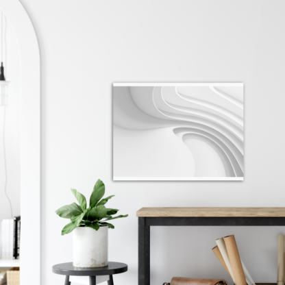 White Waves 2 Paper Poster