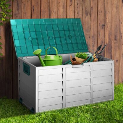 Gardeon 290L Outdoor Storage Box – Green