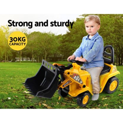 Keezi Kids Ride On Bulldozer – Yellow