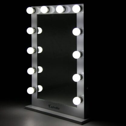 Embellir Make Up Mirror with LED Lights – White