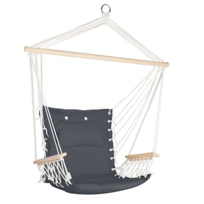 Gardeon Hammock Hanging Swing Chair – Grey