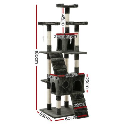 i.Pet Cat Tree 180cm Trees Scratching Post Scratcher Tower Condo House Furniture Wood https://clickshop.com.au/product/i-pet-cat-tree-180cm-trees-scratching-post-scratcher-tower-condo-house-furniture-wood/