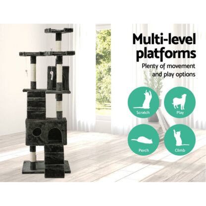 i.Pet Cat Tree 180cm Trees Scratching Post Scratcher Tower Condo House Furniture Wood https://clickshop.com.au/product/i-pet-cat-tree-180cm-trees-scratching-post-scratcher-tower-condo-house-furniture-wood/