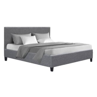 Artiss Neo Bed Frame Fabric – Grey Double https://clickshop.com.au/product/artiss-neo-bed-frame-fabric-grey-double/