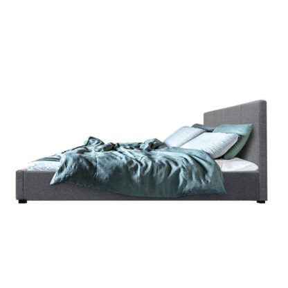 Artiss Nino Bed Frame Fabric – Grey Queen https://clickshop.com.au/product/artiss-nino-bed-frame-fabric-grey-queen/