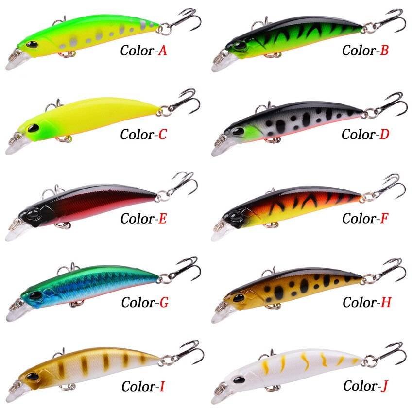 Laser Slow Mixed Minnow Fishing Lure Set Wobblers Crankbaits Isca Artificial Hard Bait Carp Mini Fishing Lures Pesca Tackle