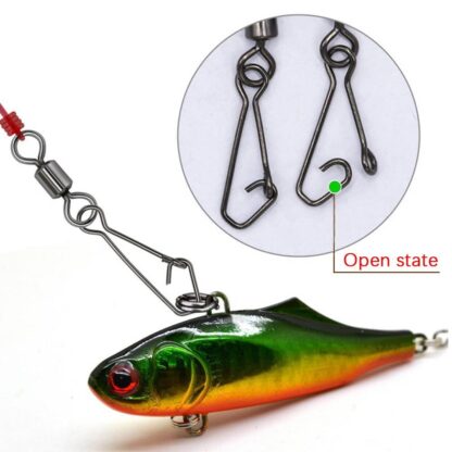 Fishing Snap Hooks with Rolling Swivel