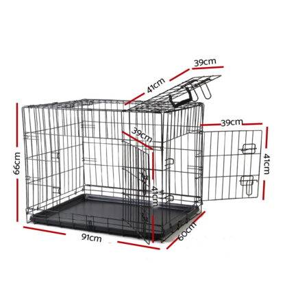 i.Pet 36 Dog Cage Crate Kennel 3 Doors”